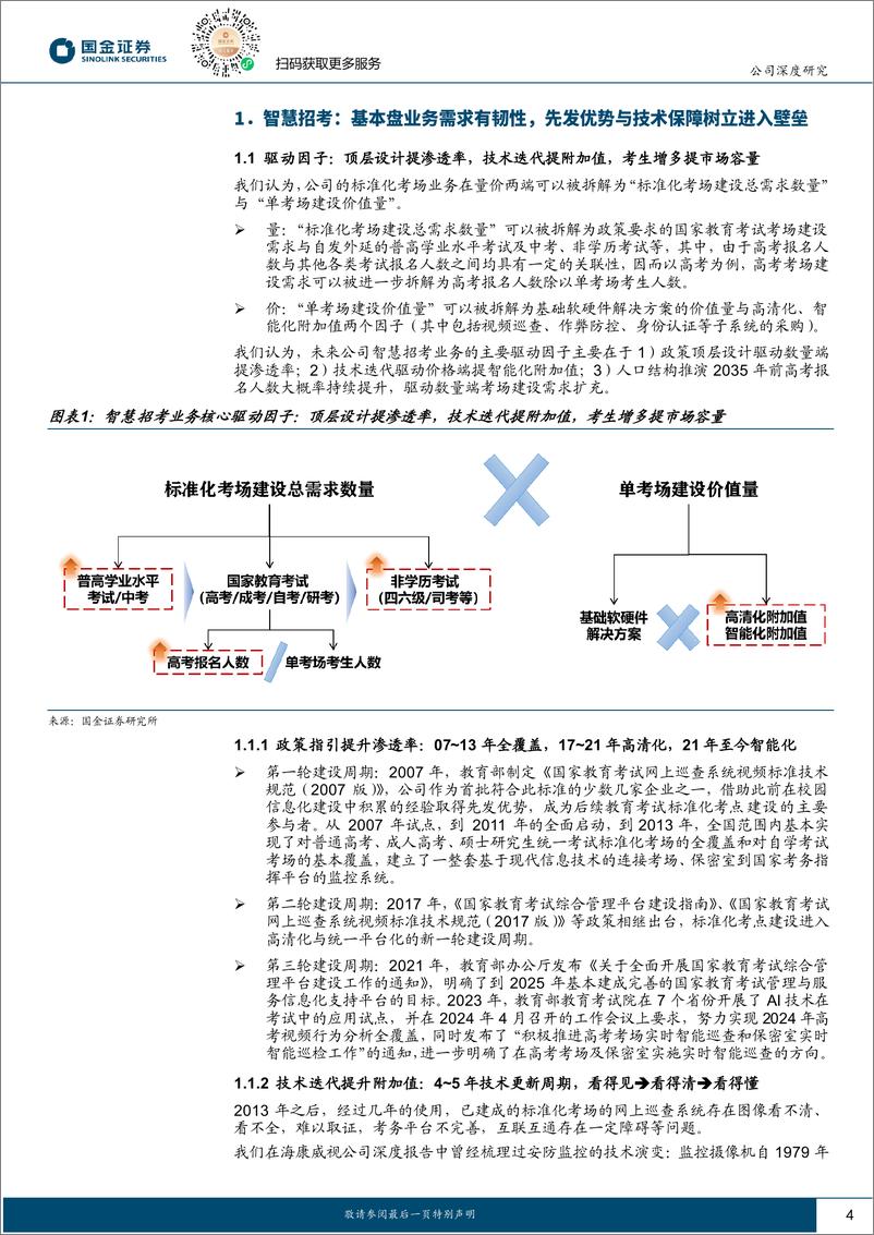 《竞业达(003005)公司深度研究：智慧教育双轮驱动，AIGC报告业务落地-241125-国金证券-20页》 - 第4页预览图