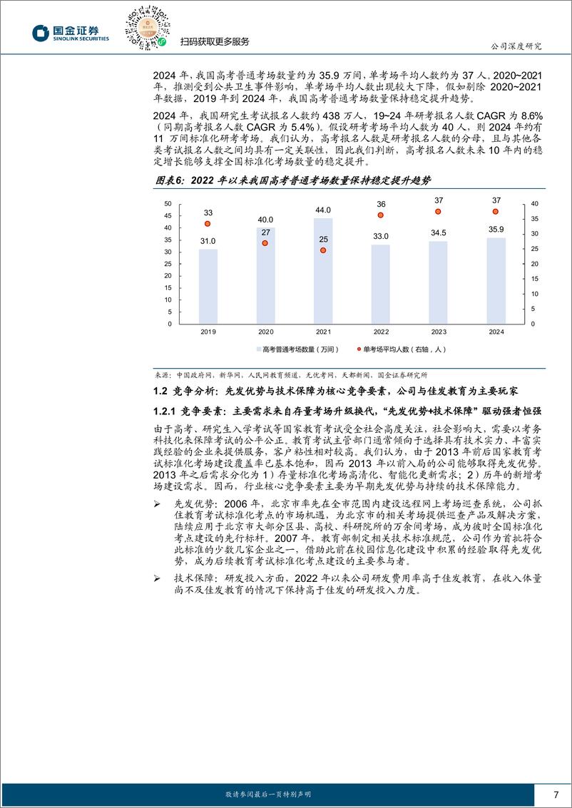 《竞业达(003005)公司深度研究：智慧教育双轮驱动，AIGC报告业务落地-241125-国金证券-20页》 - 第7页预览图