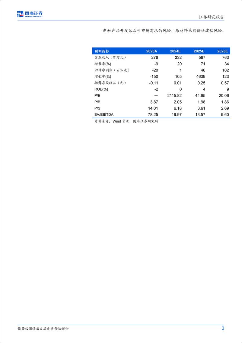 《瑞华泰(688323)动态研究：上半年业绩承压，嘉兴项目逐步放量-240831-国海证券-10页》 - 第3页预览图