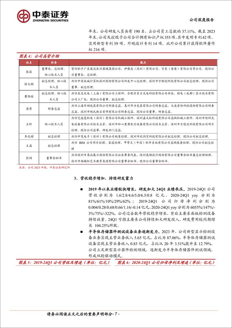 《中泰证券-精智达-688627-精智达：面板＋存储测试双轮驱动，前瞻布局HBM设备》 - 第7页预览图