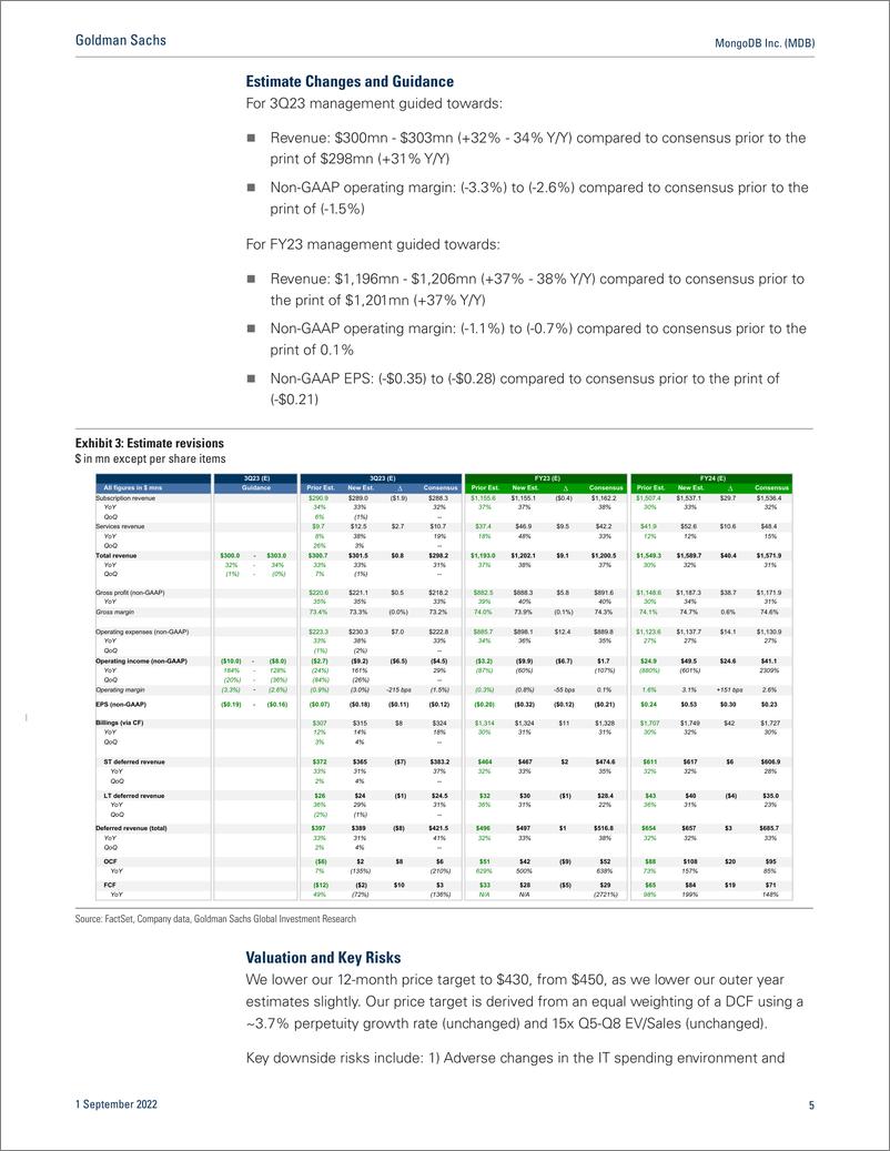 《MongoDB Inc. (MDB Unchanged Guidance Amidst Slowing Consumption Belies Share Gains in $70bn+ Market - F2Q23 Results (1)》 - 第6页预览图