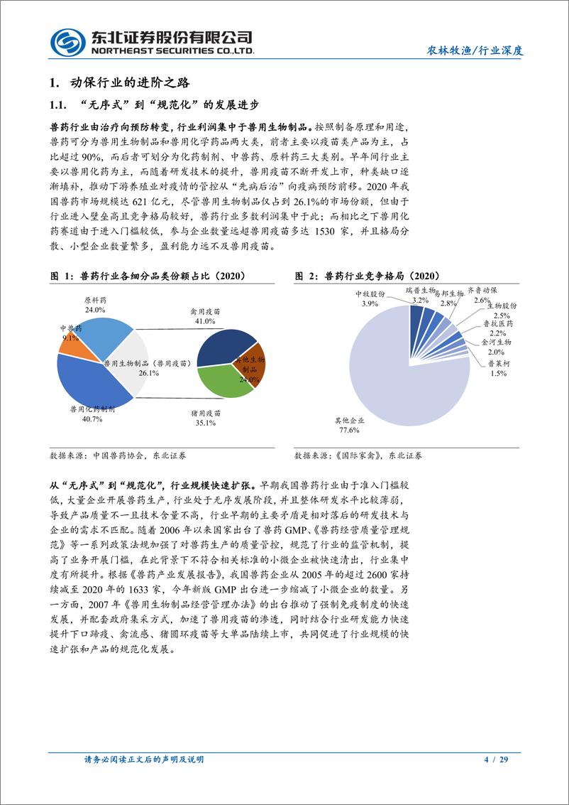 《农林牧渔行业：动保行业或迎巨变，非瘟疫苗重塑产业格局-20221009-东北证券-29页》 - 第5页预览图