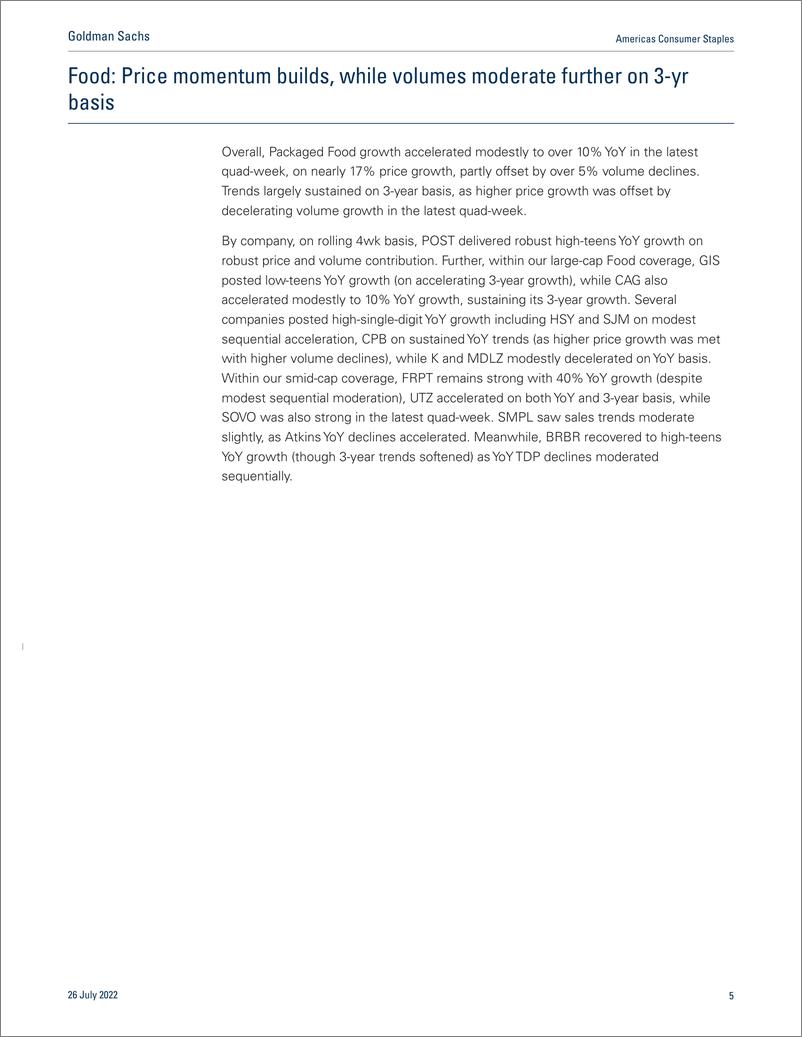 《Americas Consumer Staple NielsenIQ First tak Grocery inflation continues to mount while sales hold steady(1)》 - 第6页预览图