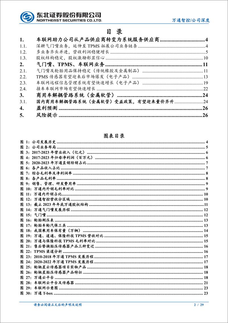 《万通智控(300643)车联网助力产品供应商转变为系统服务供应商-240910-东北证券-29页》 - 第2页预览图