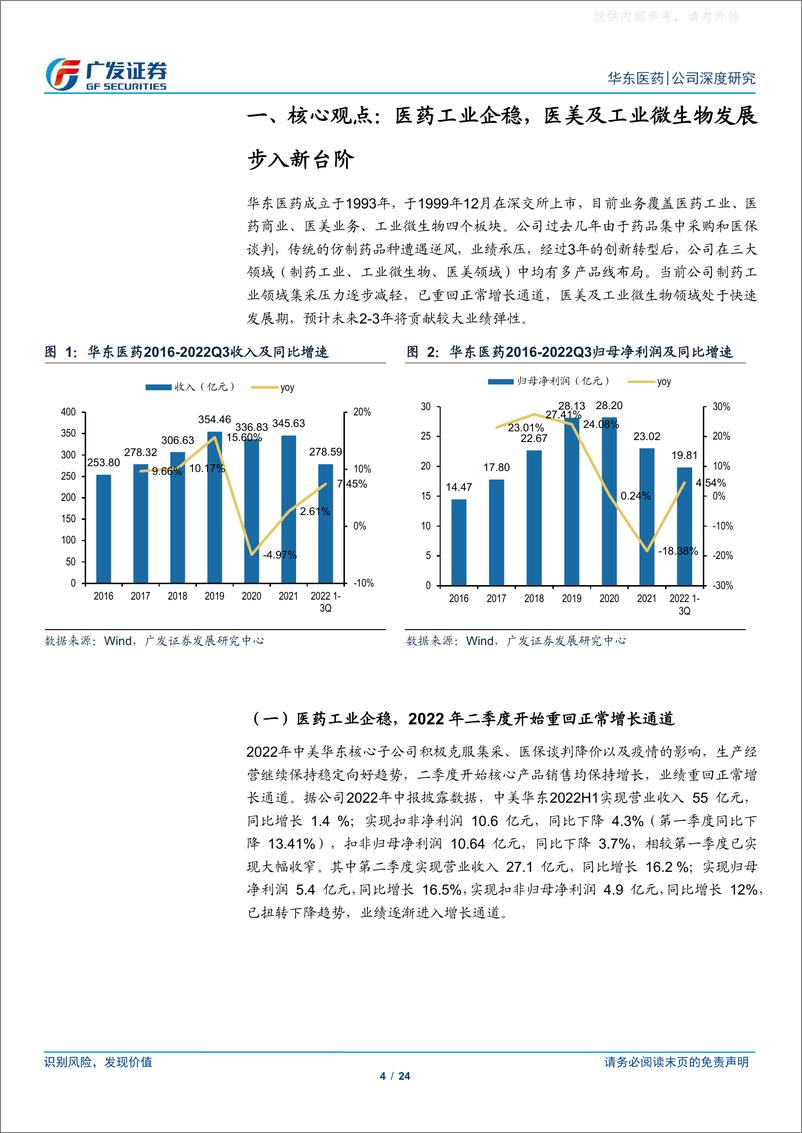 《广发证券-华东医药(000963)“医美+工微”双轮驱动，成长步入新台阶-230220》 - 第4页预览图