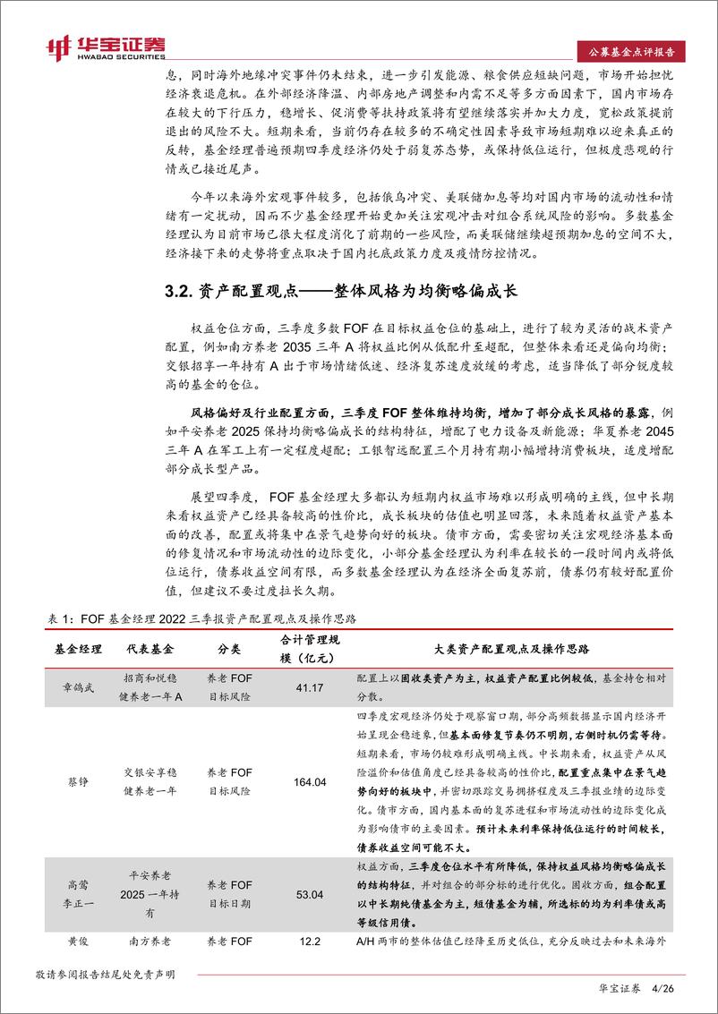 《2022Q3公募基金季报观点汇总：经济强复苏动能尚不明朗，关注细分赛道结构性机会-20221108-华宝证券-26页》 - 第5页预览图