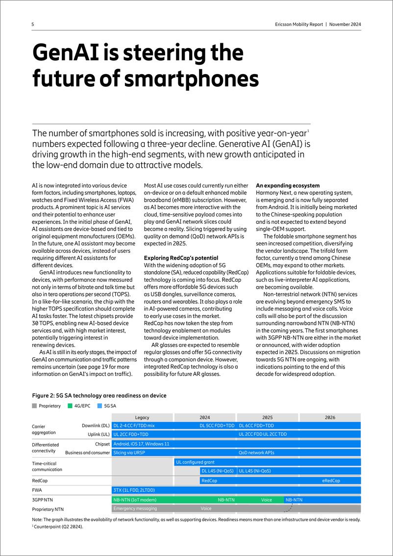 《Ericsson_2024年11月移动报告_英文版_》 - 第5页预览图