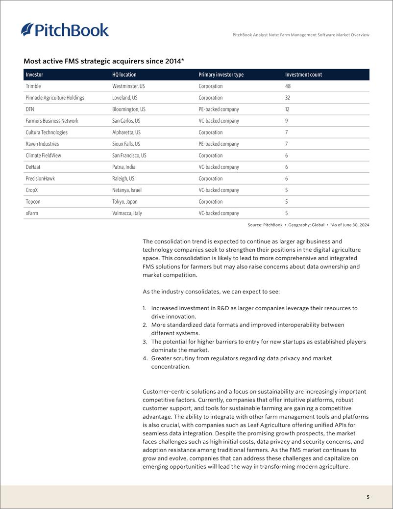 《PitchBook-农场管理软件市场概述（英）-2024-17页》 - 第5页预览图