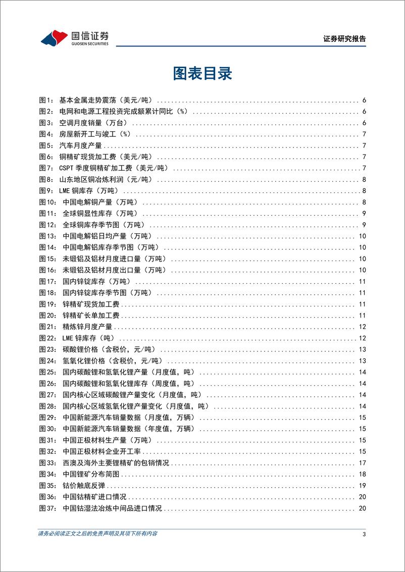 《金属行业11月投资策略暨三季报总结：电解铝供需格局改善，新能源金属旺季来临-20221103-国信证券-41页》 - 第4页预览图