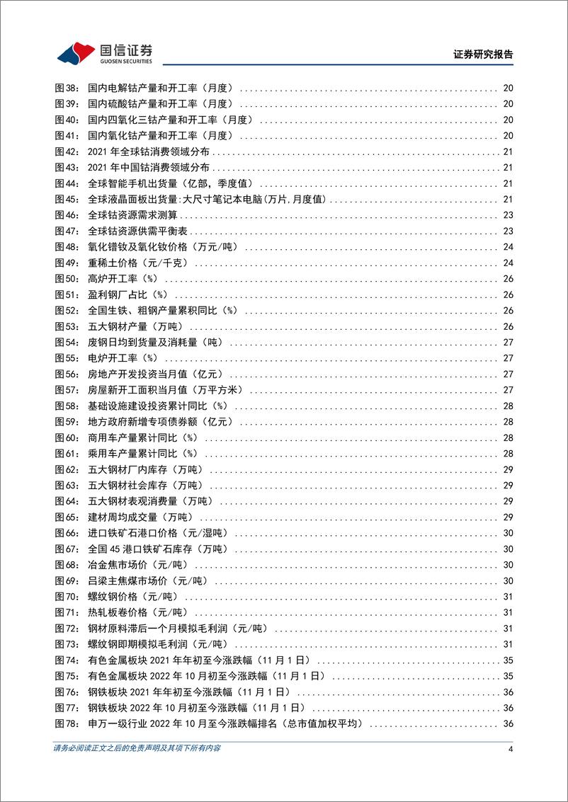 《金属行业11月投资策略暨三季报总结：电解铝供需格局改善，新能源金属旺季来临-20221103-国信证券-41页》 - 第5页预览图