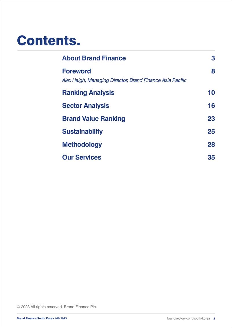 《品牌价值-关于最有价值和最强大的韩国品牌100强的2023年度报告（英）-2023.7-40页》 - 第3页预览图