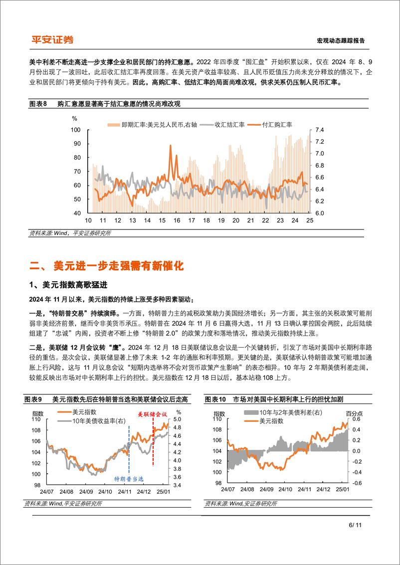 《宏观动态跟踪报告：人民币汇率开年之变-250111-平安证券-11页》 - 第6页预览图