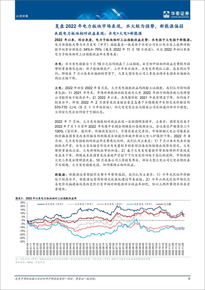 《公用环保行业：变革中凸显价值，估值中寻找机会-20221205-华泰证券-54页》 - 第6页预览图