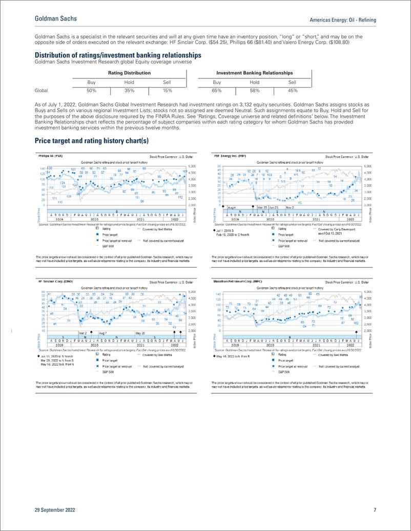 《Americas Energ Oil - Refinin Outages and tight inventories supportive of PADD 5 margins; PBF most positively exposed(1)》 - 第8页预览图