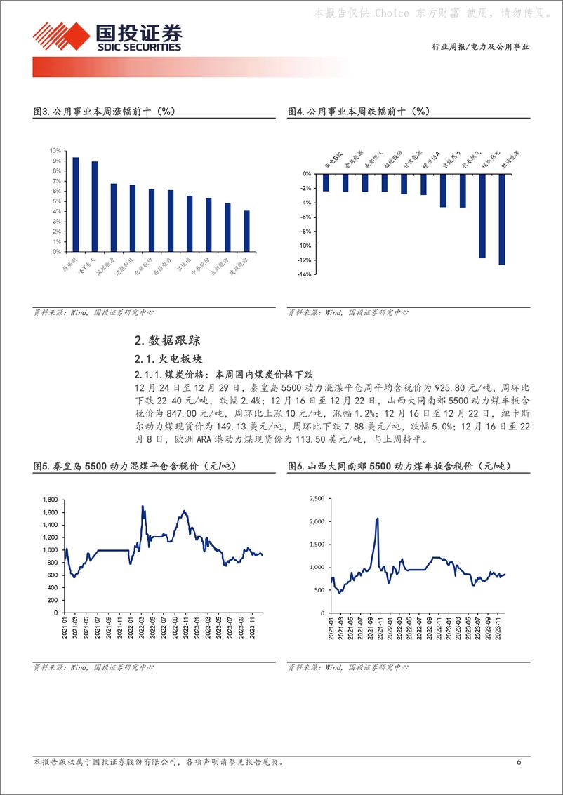 《国投证券-电力及公用事业行业周报：湖南省首座超充站投运，获华为液冷超充技术加持》 - 第6页预览图