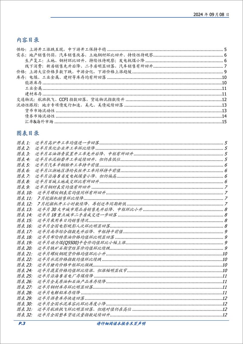 《高频半月观：经济压力变大，有望较快“放水”-240908-国盛证券-16页》 - 第3页预览图