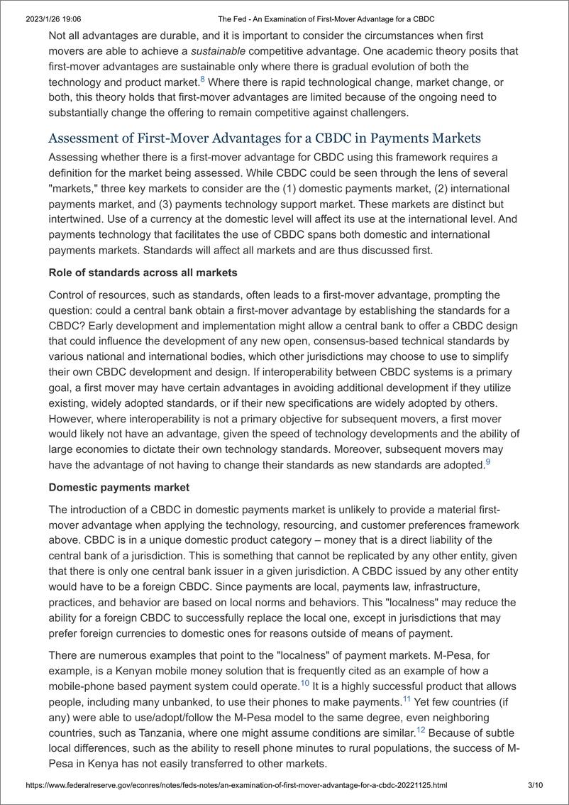 《FEDS中央银行数字货币（CBDC）先发优势研究（英）-10页》 - 第4页预览图