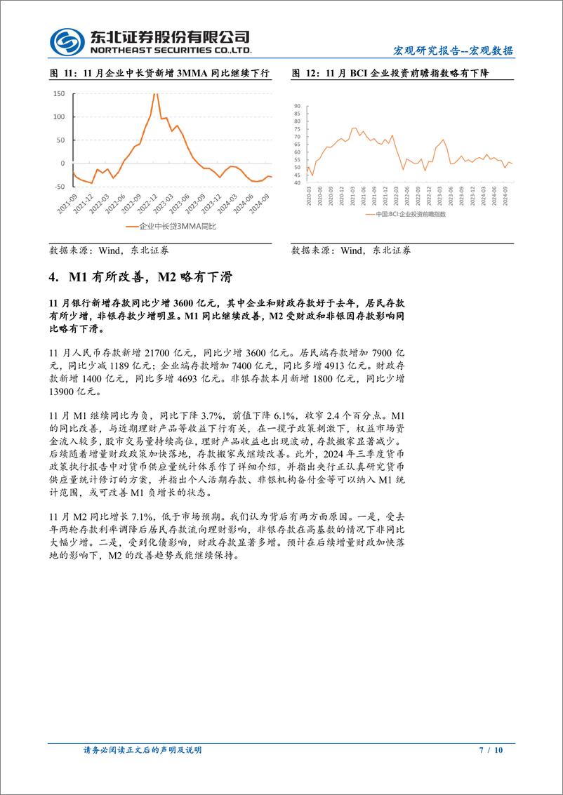 《11月金融数据点评：社融企稳，等待政策发力-241214-东北证券-10页》 - 第7页预览图