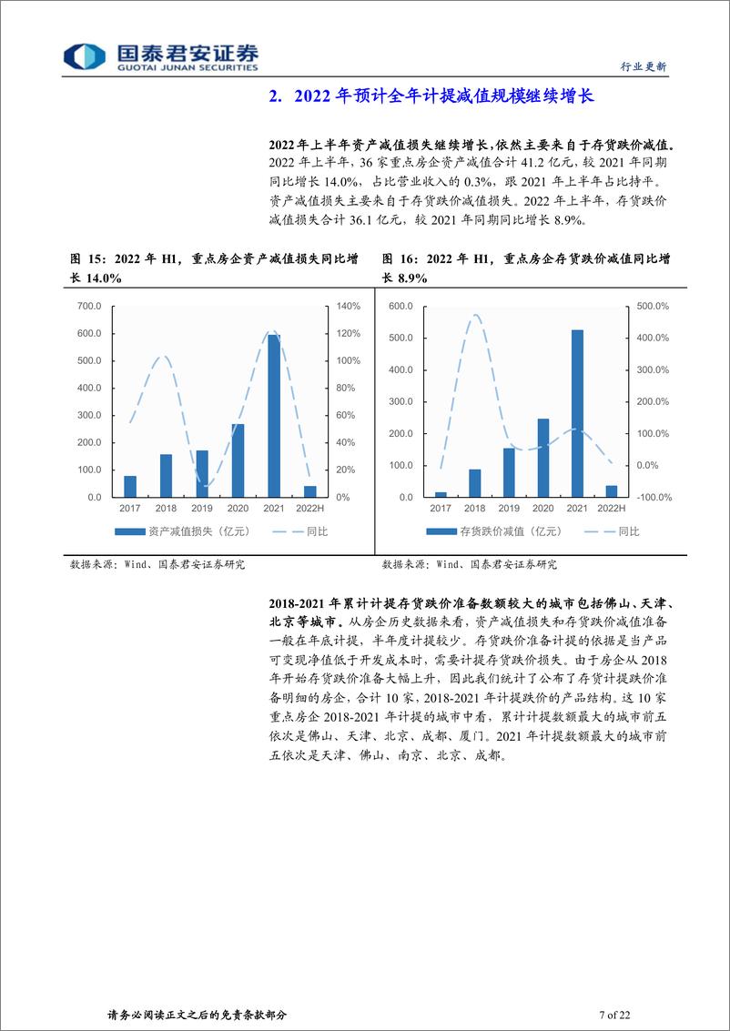 《房地产行业2022年中报综述：央国企重估-20220908-国泰君安-22页》 - 第8页预览图