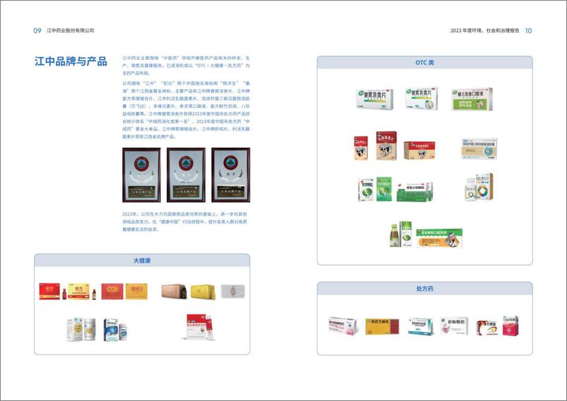 《2023年度环境_社会和治理_ESG_报告-江中药业》 - 第7页预览图