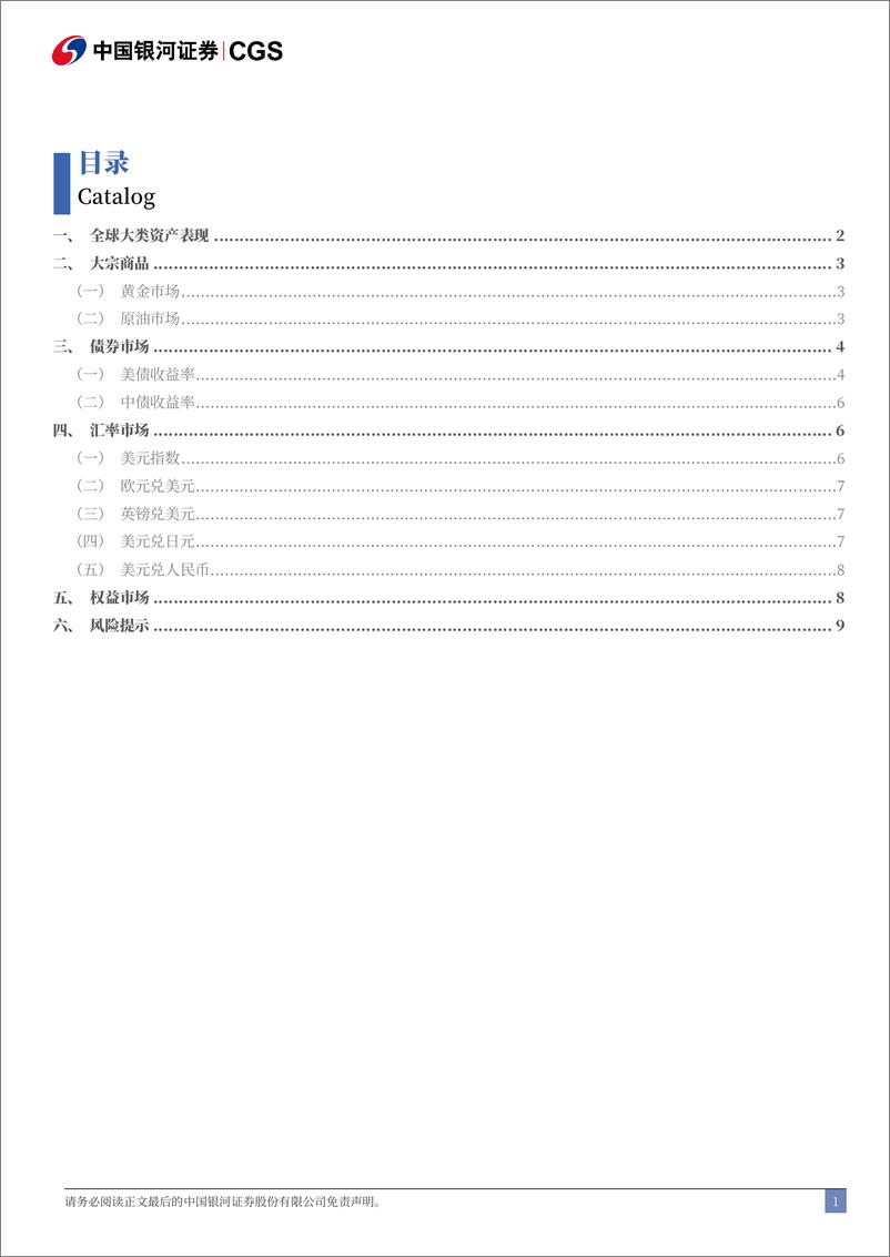 《全球大类资产配置周观察：贵金属多头行情是否已结束？-241116-银河证券-12页》 - 第2页预览图