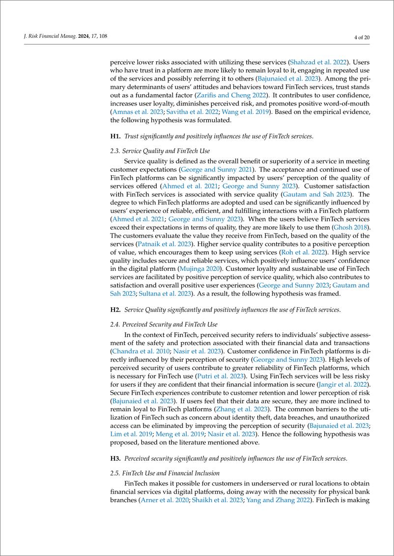 《金融科技与金融包容性：数字素养与监管支持的作用-20页》 - 第4页预览图