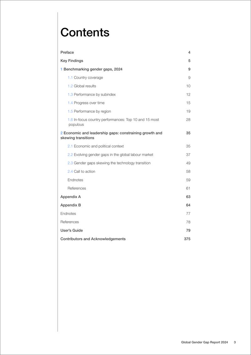 《2024年全球性别差距报告》 - 第3页预览图
