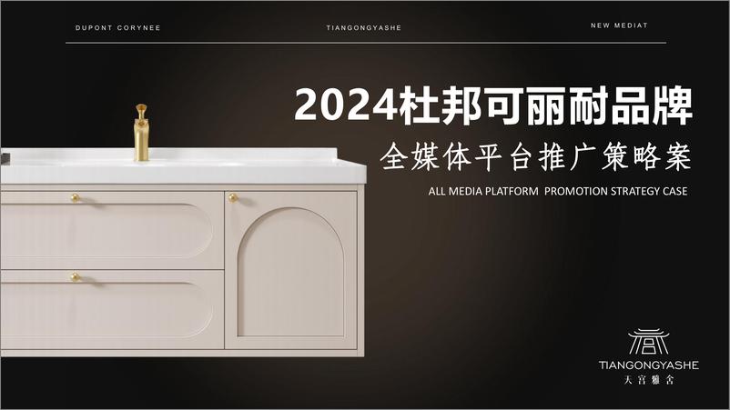 《2024家装人造石品牌全媒体平台推广策略案【家居装修】【装修材料】》 - 第1页预览图