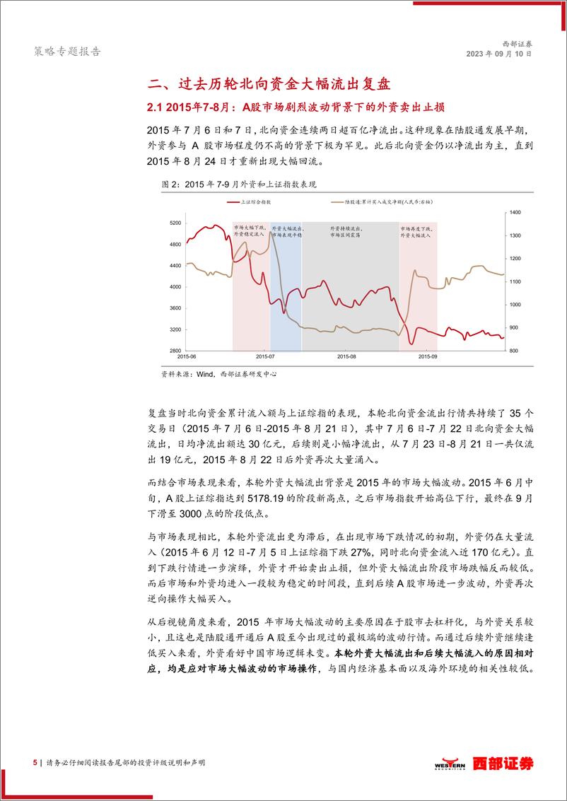 《策略专题报告：以史为鉴，外资流出何时反转-20230910-西部证券-21页》 - 第6页预览图