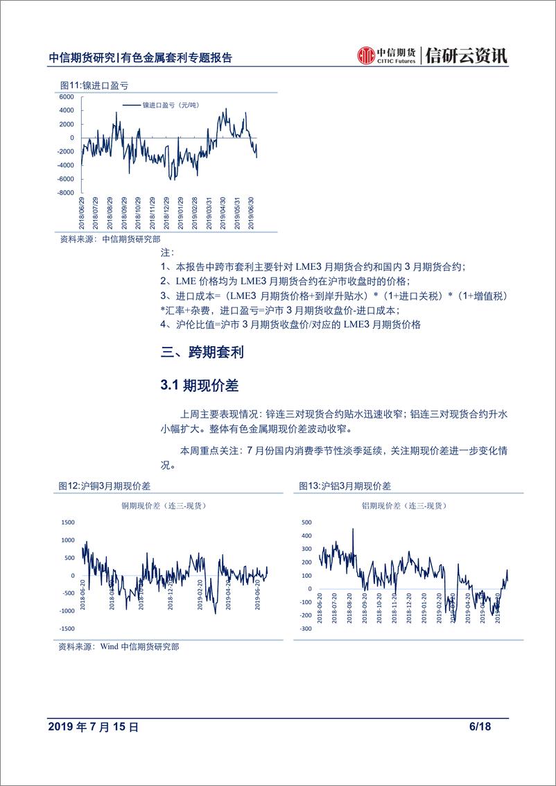 《有色金属专题报告：基本面分化下，维持多铜空锌和把握多铜空镍的对冲机会-20190715-中信期货-18页》 - 第7页预览图