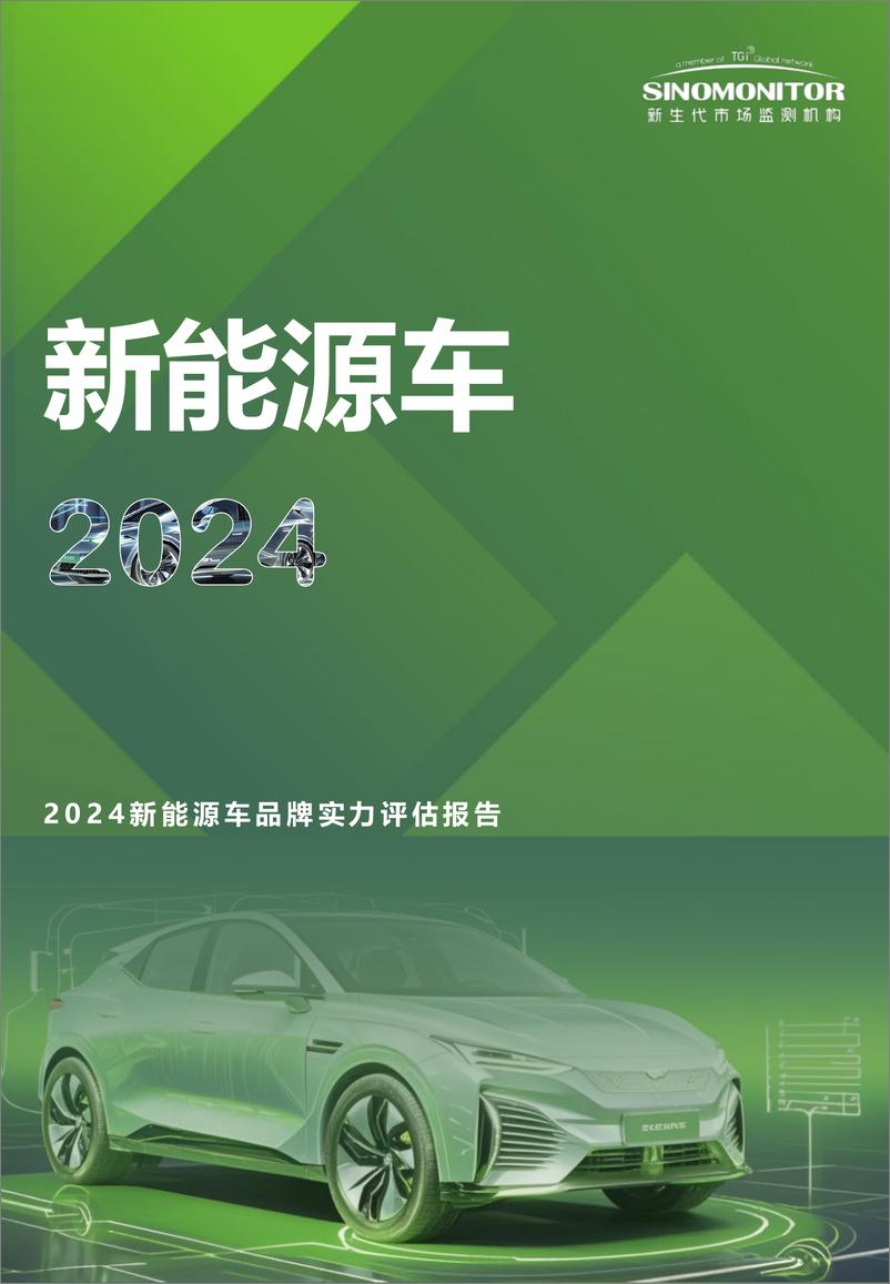 《新生代市场监测机构_2024年新能源车品牌实力评估报告》 - 第1页预览图