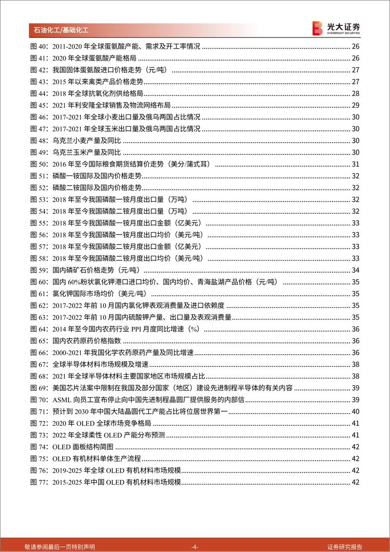 《石油化工&基础化工行业2023年投资策略：把握能源结构转型机遇，紧抓国产替代加速良机-20221130-光大证券-46页》 - 第5页预览图