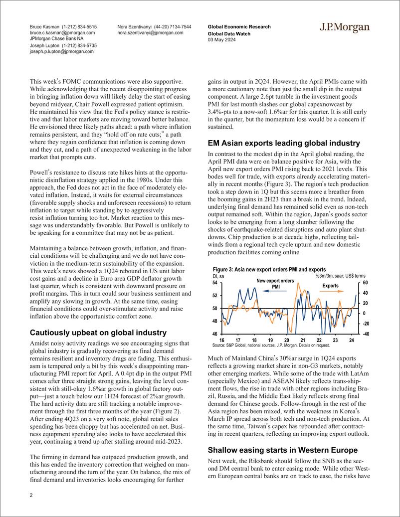 《JPMorgan Econ  FI-Global Data Watch Opportunistic disinflation, redux-108018591》 - 第2页预览图