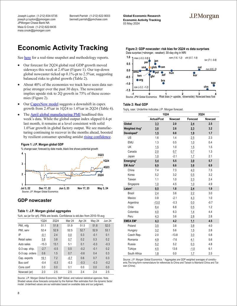 《JPMorgan Econ  FI-Global Data Watch Opportunistic disinflation, redux-108018591》 - 第8页预览图