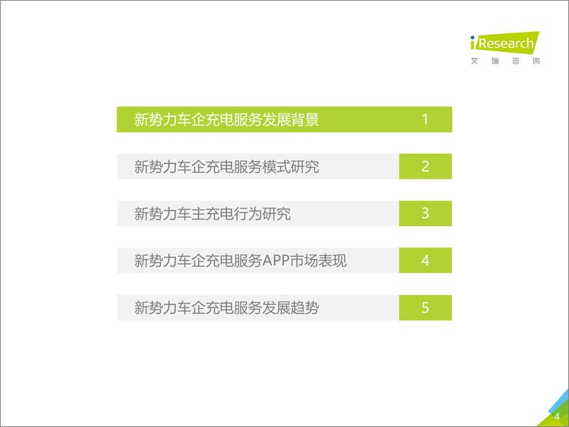 《2019年中国新势力车企充电服务研究报告》 - 第4页预览图