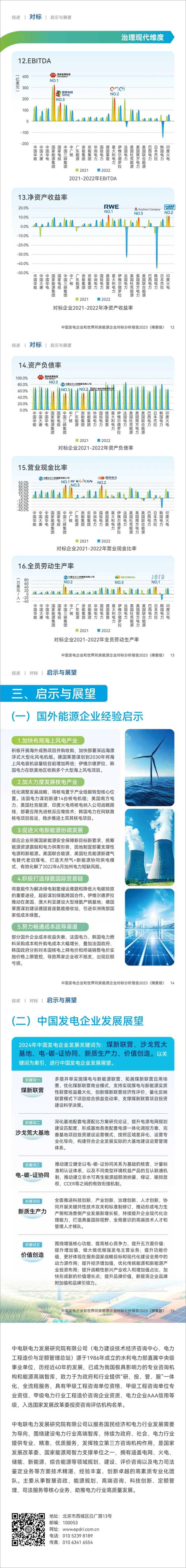 《中国发电企业和世界同类能源企业对标分析报告2023--中电联研究院》 - 第3页预览图