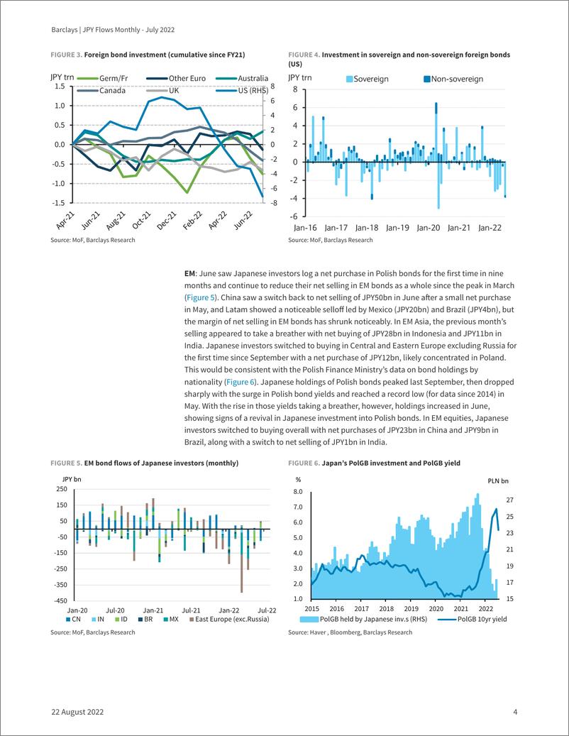 《JPY Flows Monthly - July 2022 Selling bonds, buying equities amid JPY weakness》 - 第5页预览图