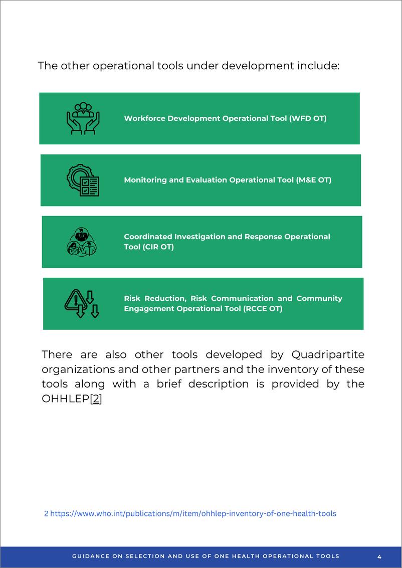 《WHO世界卫生组织：2024一种卫生操作工具的选择和使用指南报告（英文版）》 - 第8页预览图