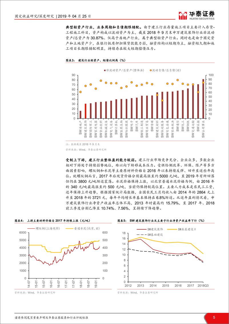 《建工行业信用分析报告：政策筑底，建工民企信用价值挖掘-20190425-华泰证券-18页》 - 第6页预览图