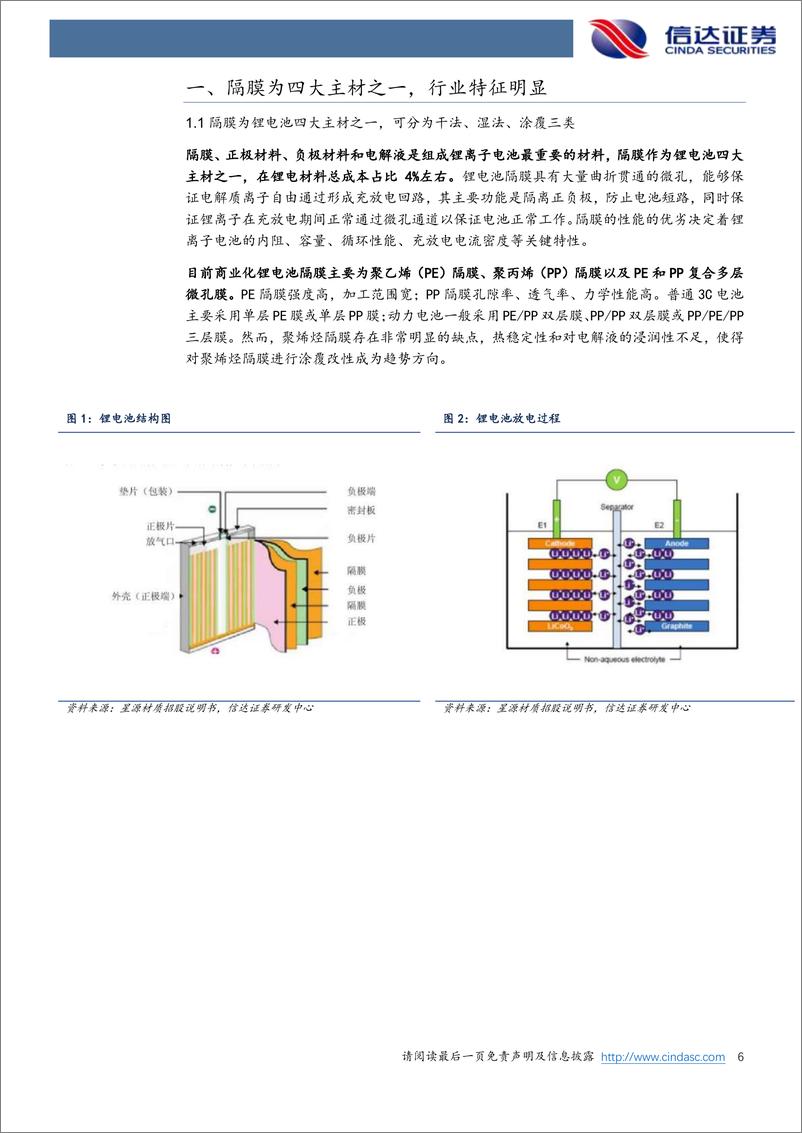 《隔膜行业专题报告：垂直整合趋势起，头部优势更明显-20220925-信达证券-36页》 - 第7页预览图