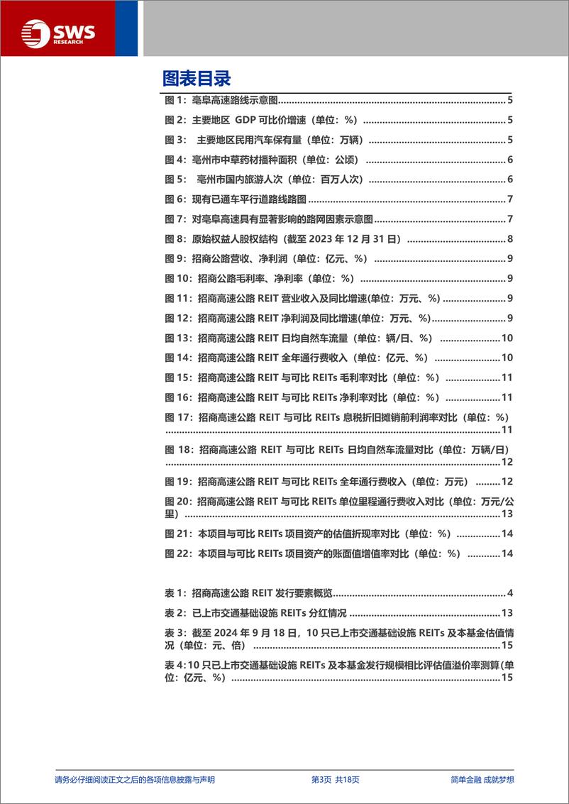 《招商高速公路REIT(180203.SZ)申购价值分析-240922-申万宏源-18页》 - 第3页预览图