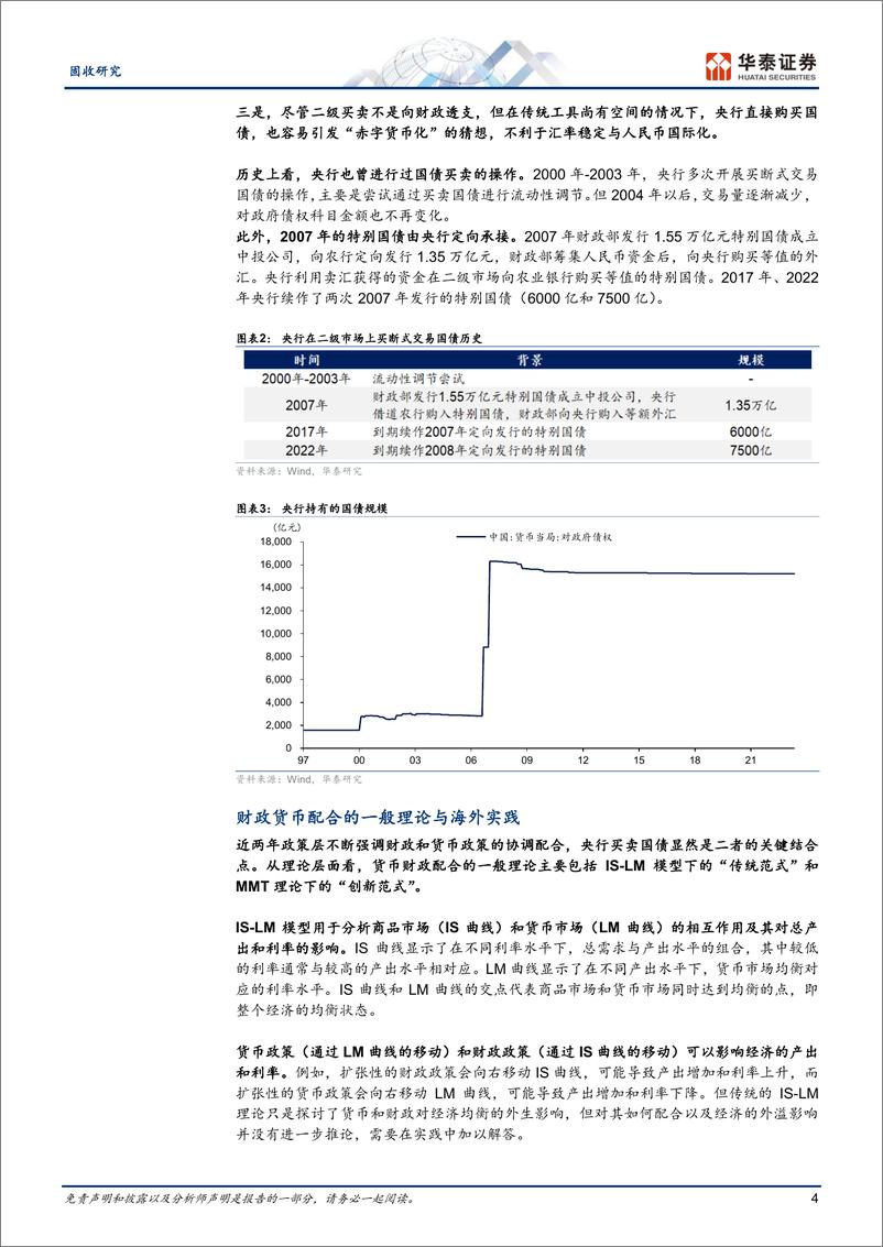 《固收专题研究：关于央行二级买卖国债的探讨-240621-华泰证券-13页》 - 第4页预览图