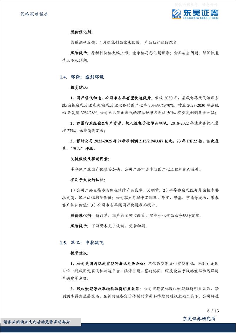 《东吴证券-策略深度报告，6月度金股：理性与感性-230604》 - 第6页预览图