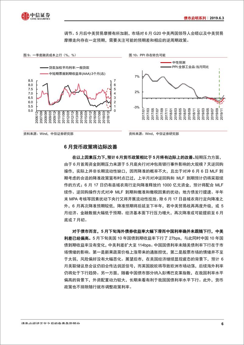 《债市启明系列：6月货币政策遇三座大山，宽松会否超预期？-20190603-中信证券-20页》 - 第8页预览图