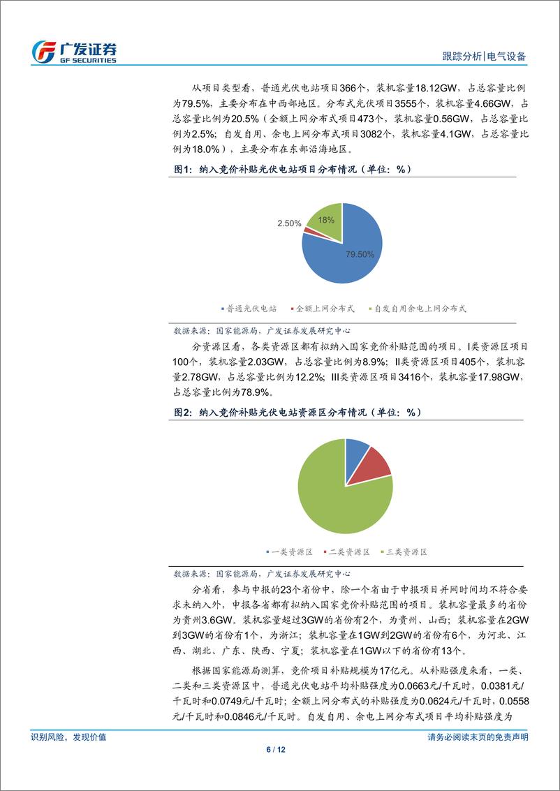 《电气设备行业光伏政策分析：竞价政策落地，国内装机启动-20190716-广发证券-12页》 - 第7页预览图