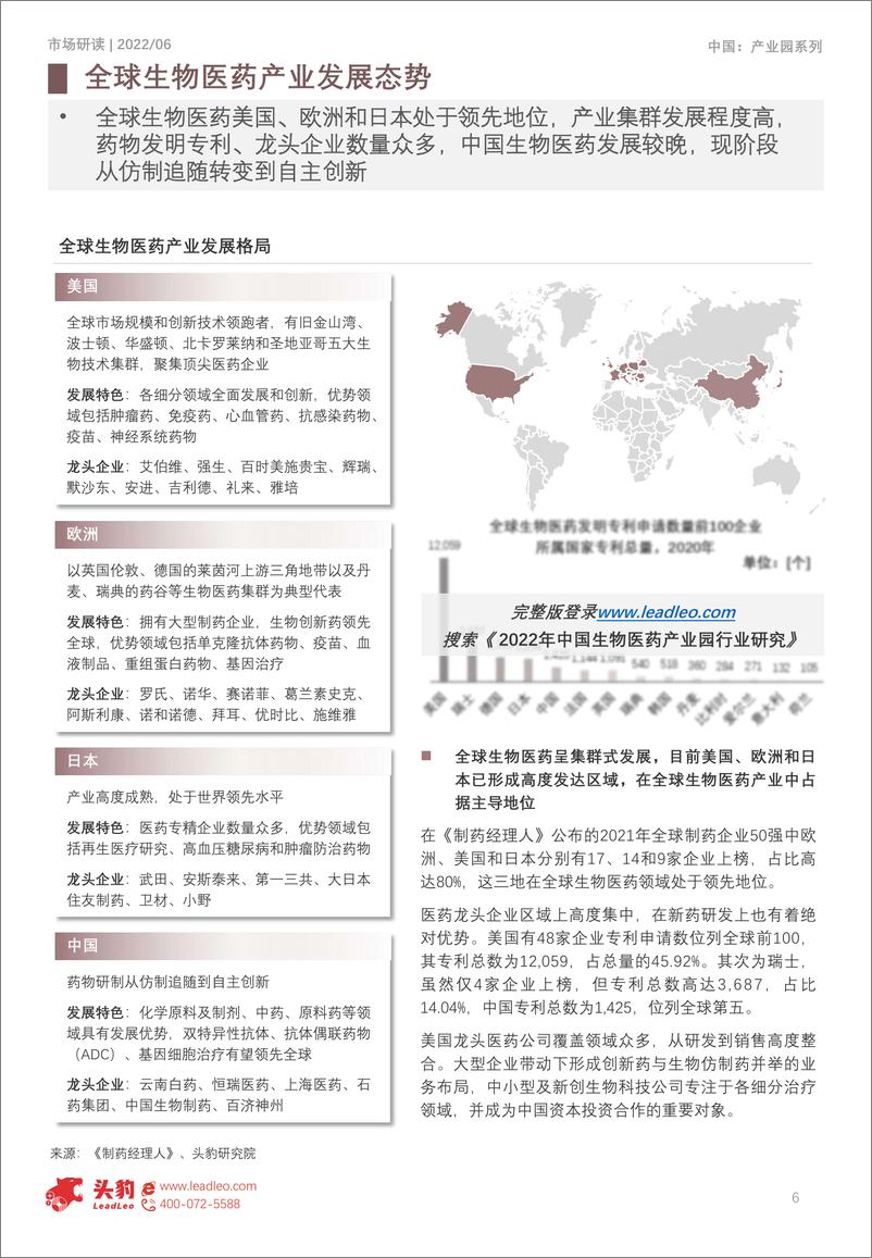 《2022年中国生物医药产业园行业研究（摘要版）-2022.08-18页》 - 第7页预览图