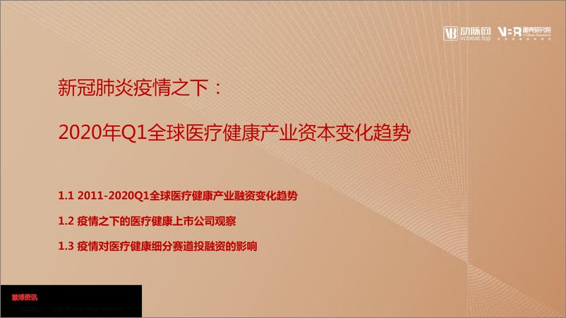 《2020年Q1全球医疗健康产业资本动态报告-蛋壳研究院-2020.4-42页》 - 第6页预览图