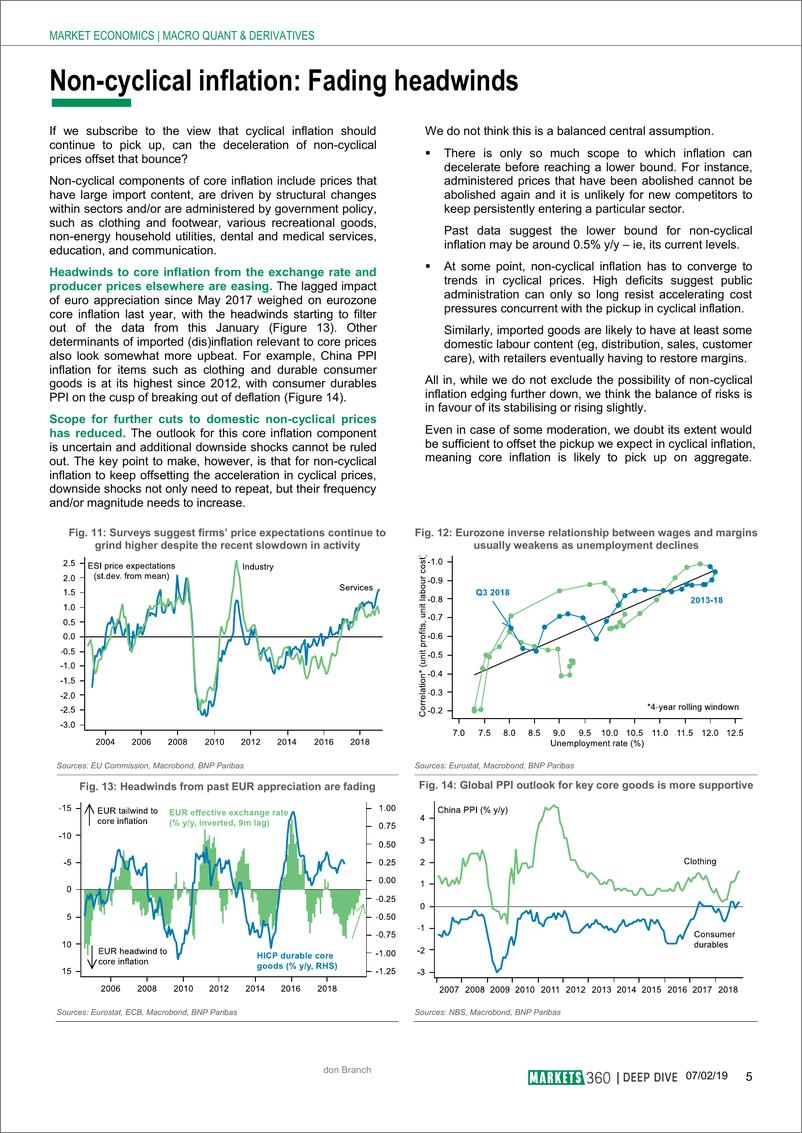 《巴黎银行-欧洲-宏观策略-欧元区：通货膨胀悲观过头了-20190207-14页》 - 第6页预览图