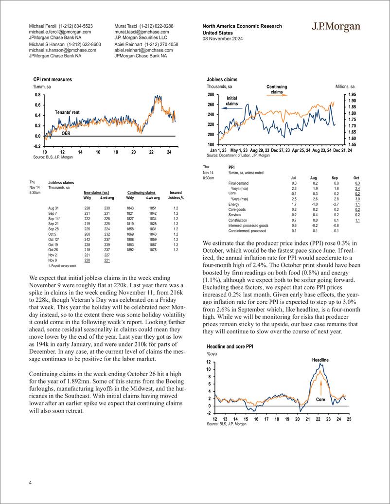 《JPMorgan Econ  FI-United States-111470135》 - 第4页预览图