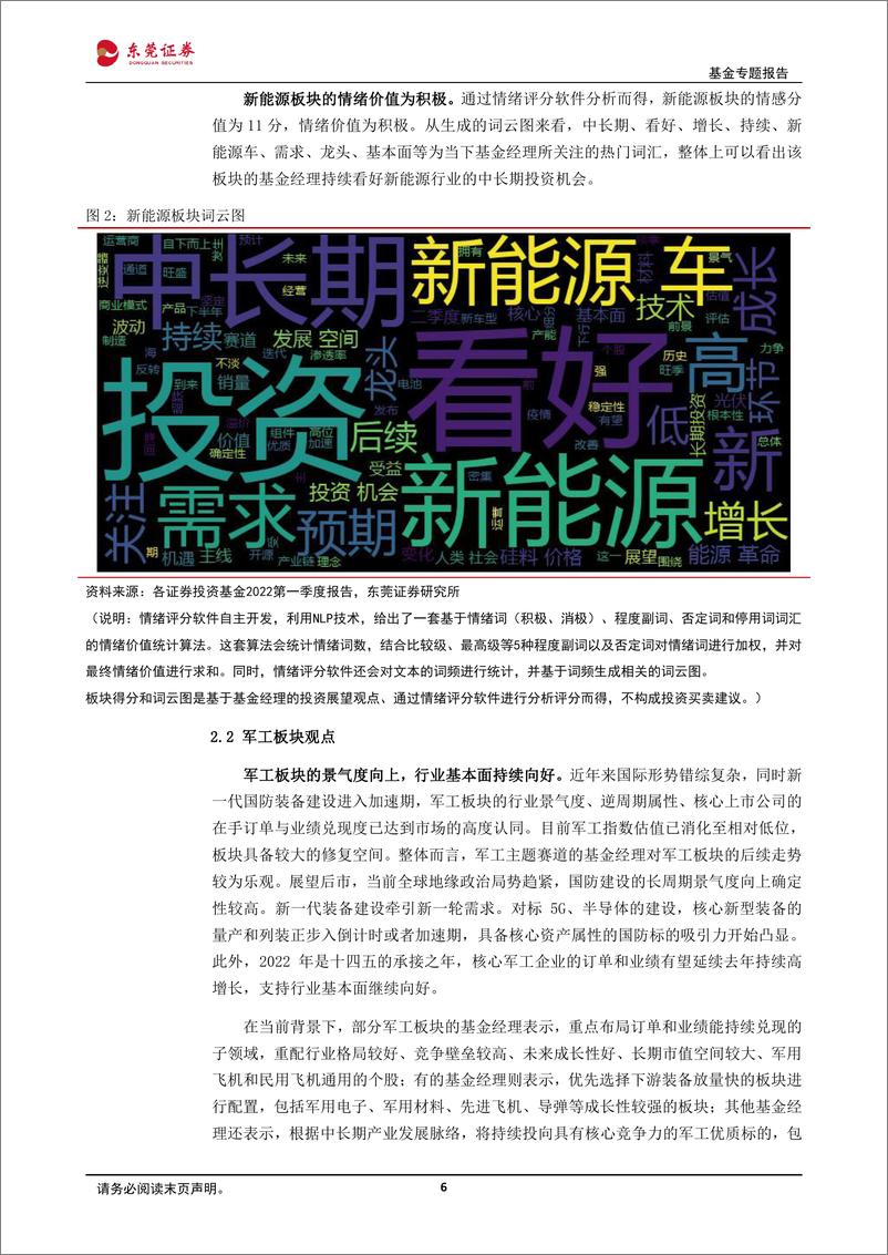 《2022公募基金一季报基金经理投资展望汇总分析-20220610-东莞证券-18页》 - 第7页预览图